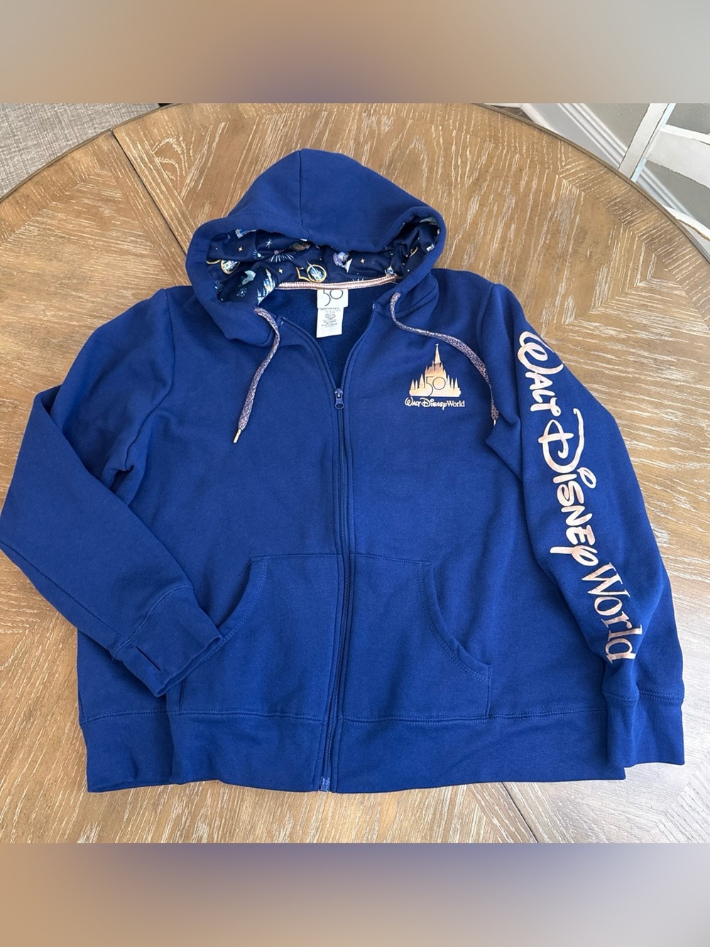 Disney World Resort Hoodie Adult XL 50th Anniversary Mickey Mouse Land Parks